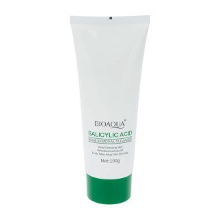 فوم شستشو صورت بیوآکوا مدل Salicylic Acid مناسب برای انواع پوست وزن 100 گرم