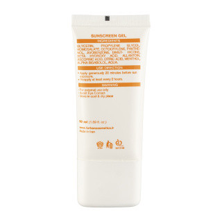 ژل ضد آفتاب فاربن با SPF46 مناسب پوست چرب و جوش دار حجم 50 میلی لیتر