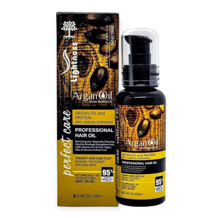 روغن لایتنس مدل آرگان حجم ۱۰۰ میل